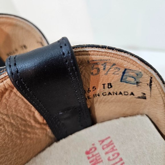 9. Cowboy Boots by Alberta Boots Co. Burgundy Kangaroo. Size 5.5 B. NIB - Picture 7 of 9